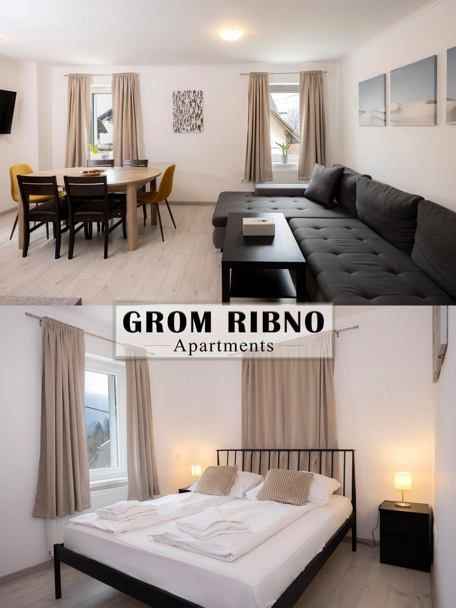 Grom Ribno Apartments Bled Extérieur photo
